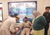 Blood donation camp held at Government Degree College, Ganderbal, J&K