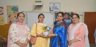 Mother’s Day celebrated at Police DAV Public School with great zeal