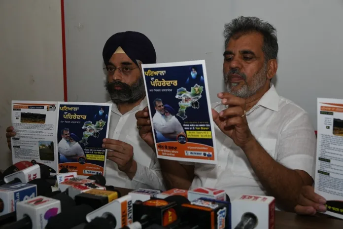 NK Sharma releases ‘Vision Document’ for Patiala; promises to resolve local issues under jurisdiction of state govt after becoming MP