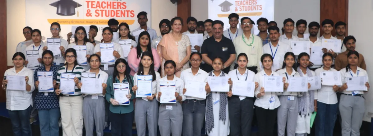 Felicitation Ceremony held at Desh Bhagat University; Honors Teachers and Students 