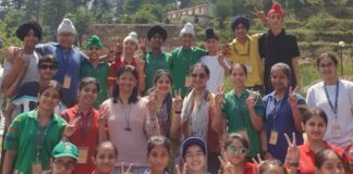 Ryan School orgainsed CU Residential Camp @ Kanatal, Rishikesh for its students