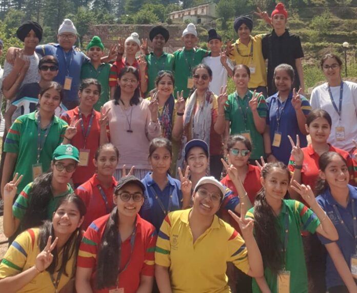 Ryan School orgainsed CU Residential Camp @ Kanatal, Rishikesh for its students