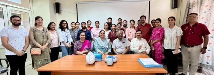 First International Critical Care Training held in Pediatrics Ward of Govt Medical College Patiala