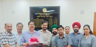 Newly appointed Punjab govt Advisor (Technical) joins office