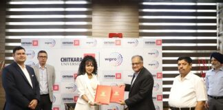 Chitkara University Partners with Wipro Limited to Establish Centre of Excellence for Enhanced Industry Training and Employability