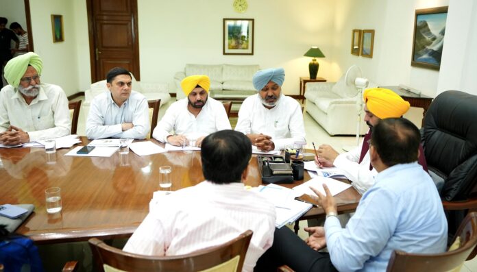 Punjab government firmly committed to ensure uninterrupted and regular power supply to the farmers during paddy season: CM