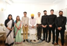 Five IAS probationer officers of 2023 batch calls on the CM