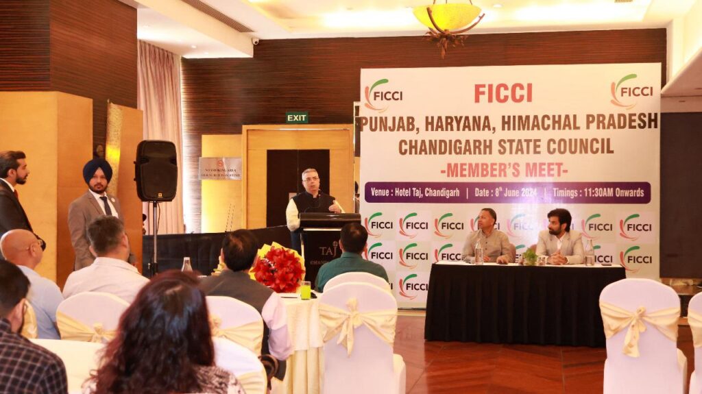 FICCI Hosts Member's Meet for Punjab, Haryana, Himachal Pradesh, and Chandigarh at Chandigarh