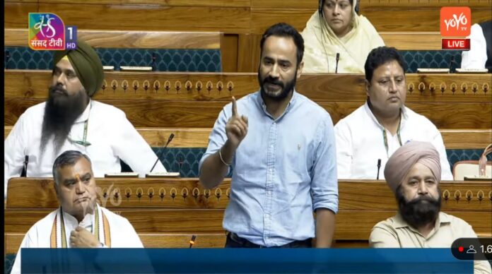 AAP’s firebrand MP from Sangrur Gurmeet Singh Meet Hayer gave his maiden speech in the Lok Sabha