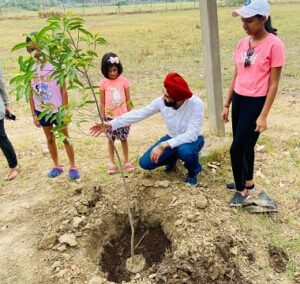 IMA Patiala plants tree sapling on Doctors Day