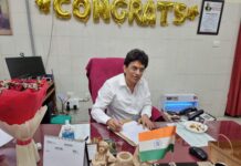 Dr Girish Sahni assumes charges as Medical Superintendent Govt. Rajindra Hospital