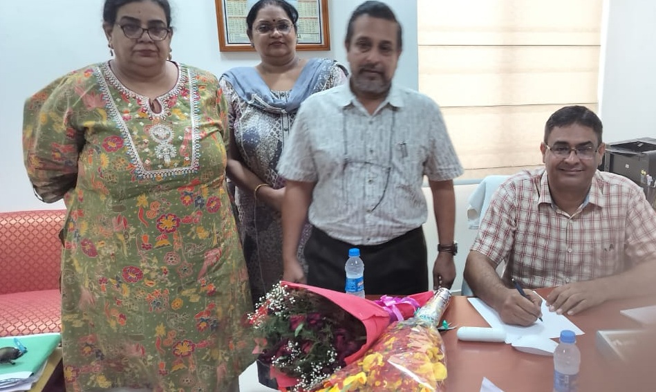 Punjabi University Don assumes charge as Director Human Resource Development Centre