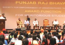 Maiden Initiative: Governor felicitates 300 meritorious students of government schools of Punjab & UT, Chandigarh