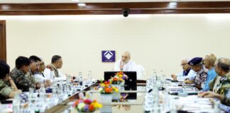 Home Minister Reviews functioning of MAC of IB; heads of security and law enforcement agencies attended the meeting