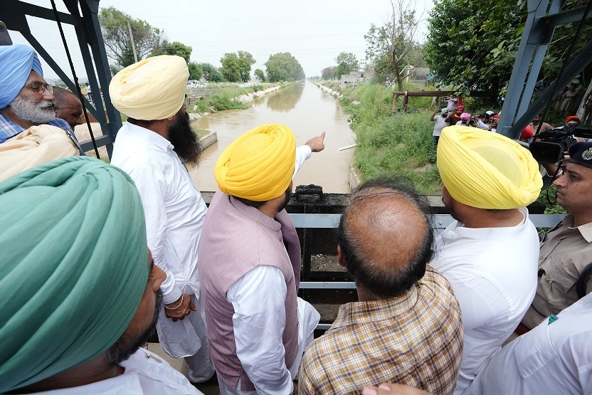 CM reviews work of first ever canal to be constructed in state in post-independence era