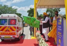 Quality Healthcare on Wheels: CM Flags off 58 Advanced Ambulances with 15-20 minutes reach time