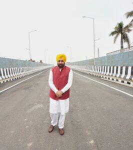 To streamline the movement of traffic, CM unveils Rs 51.74 Crore ROB in border town of Punjab