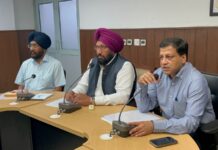 Minister Balkar Singh holds video conference with the officials to deal with the problems arising during the monsoon season