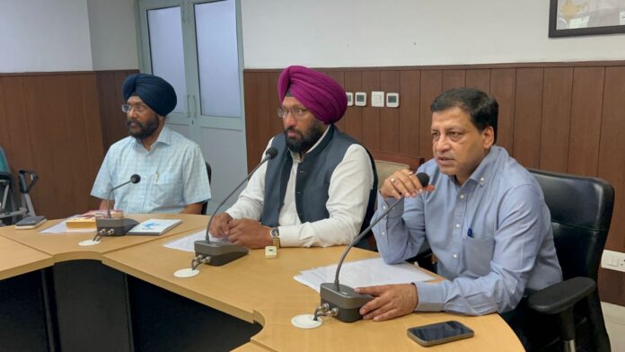 Minister Balkar Singh holds video conference with the officials to deal with the problems arising during the monsoon season