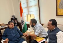 AAP MP raises three important issues related to Punjab’s National Highway Projects with Nitin Gadkari