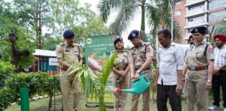 Another side of Punjab police: to save environment DGP launches plantation drive to welcome monsoons