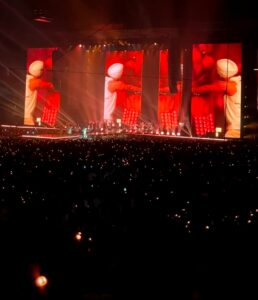 Diljit Dosanjh creates history: becomes the first Punjabi artist to perform in an overseas jam-packed stadium