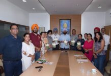 Vice Chancellor released a book Tree and Shrubs of Amritsar