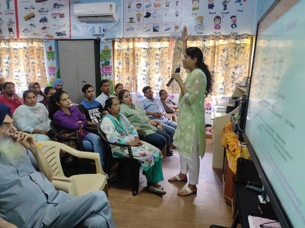 
Guru Nanak Foundation School organized workshop on learning and teaching strategy for parents
