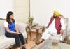 Olympic medal winner Manu Bhaker calls on CM; Mann felicitates professional shooter for bagging medals for the country