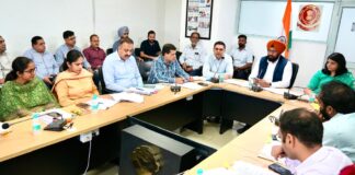 Minister to officers: for development, utilize funds from unutilized amounts from the 15th Finance Commission, various schemes