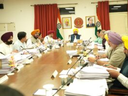 Punjab CM calls cabinet meeting