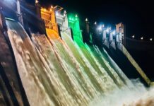 Due to heavy rains seven flood gates of Rihand Dam opened after 8 years