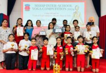 Modern School showcases regional Yoga talent in inter-school competition