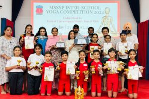 Modern School showcases regional Yoga talent in inter-school competition 