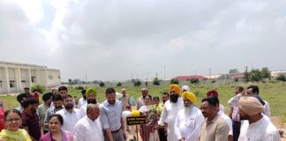 73rd state level Tree Plantation drive held at Dr. B.R. Ambedkar Govt. College Roshanwala