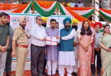 Anandpur Sahib DPRO Rashim Verma honoured with special award on Independence Day