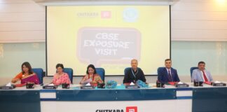 Chitkara University hosts the groundbreaking CBSE exposure visit in collaboration with CBSE for educational innovation and excellence