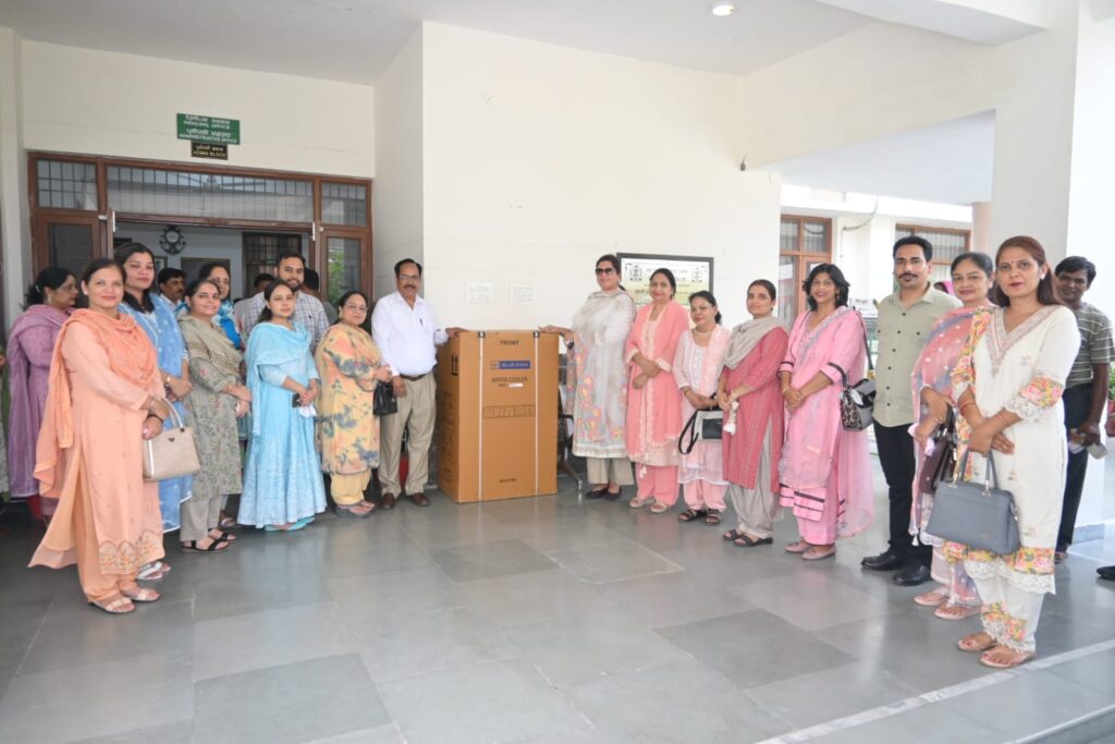 Govt Bikram College staff bids farewell to Pr. Ram Kumar