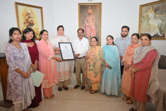 Govt Bikram College staff bids farewell to Pr. Ram Kumar