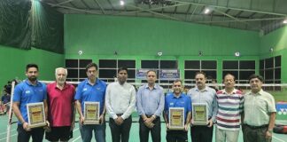 Rajneesh Bhatia, CEO MYTrident wins two medals at Ceylon Masters International Badminton Championship