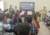 Lecture on cyber awareness organised by Govt Bikram College of Commerce