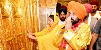 CM prayed for the progress and development of the state and prosperity of its people