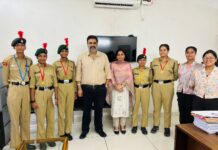 Maharaja Bhupinder Singh Punjab Sports University 4 Pb Bn NCC girls Camp Success at Ropar!