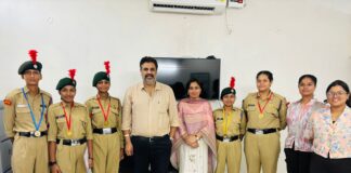 Maharaja Bhupinder Singh Punjab Sports University 4 Pb Bn NCC girls Camp Success at Ropar!