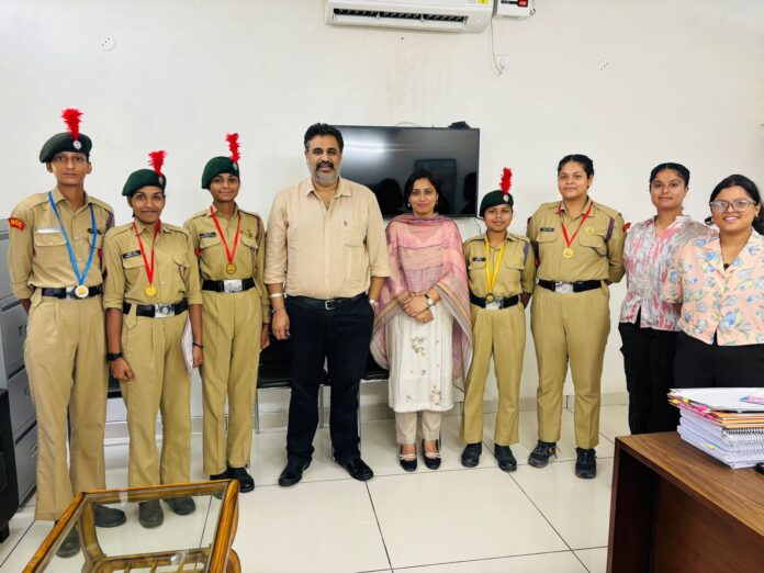 Maharaja Bhupinder Singh Punjab Sports University 4 Pb Bn NCC girls Camp Success at Ropar!