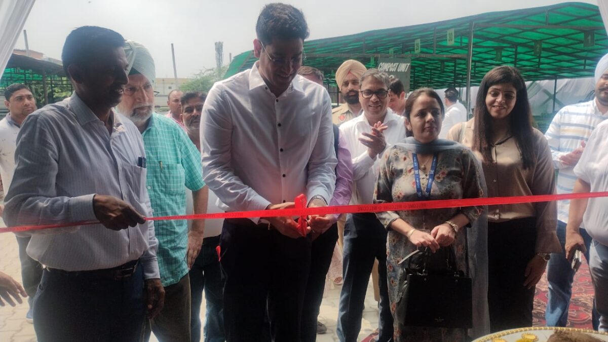 Sustainable Waste Management: Material Recovery Facility and Plastic Recycling Facility inaugurated in Patiala