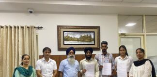 Sri Guru Granth Sahib World University Celebrates Successful Placement Drives with Offer Letter Distribution