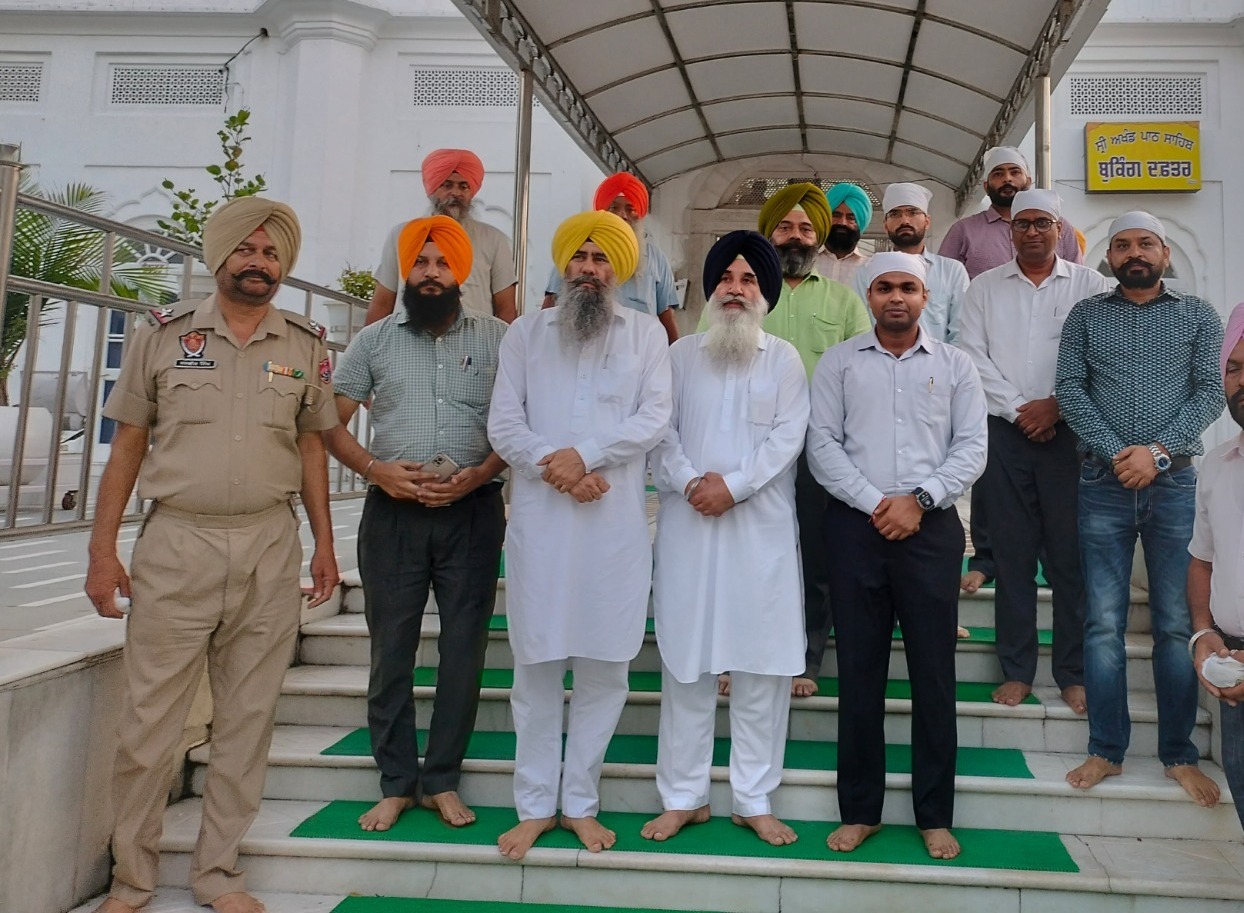 Serving Sri Anandpur Sahib is a fortunate and memorable moment for me - Himanshu Jain, DC, Rupnagar