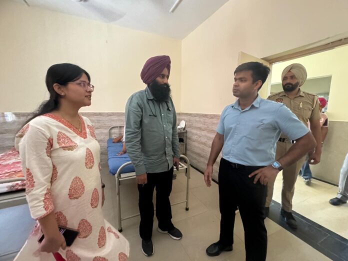 Rupnagar DC pays surprise visit to the drug de-addiction centre