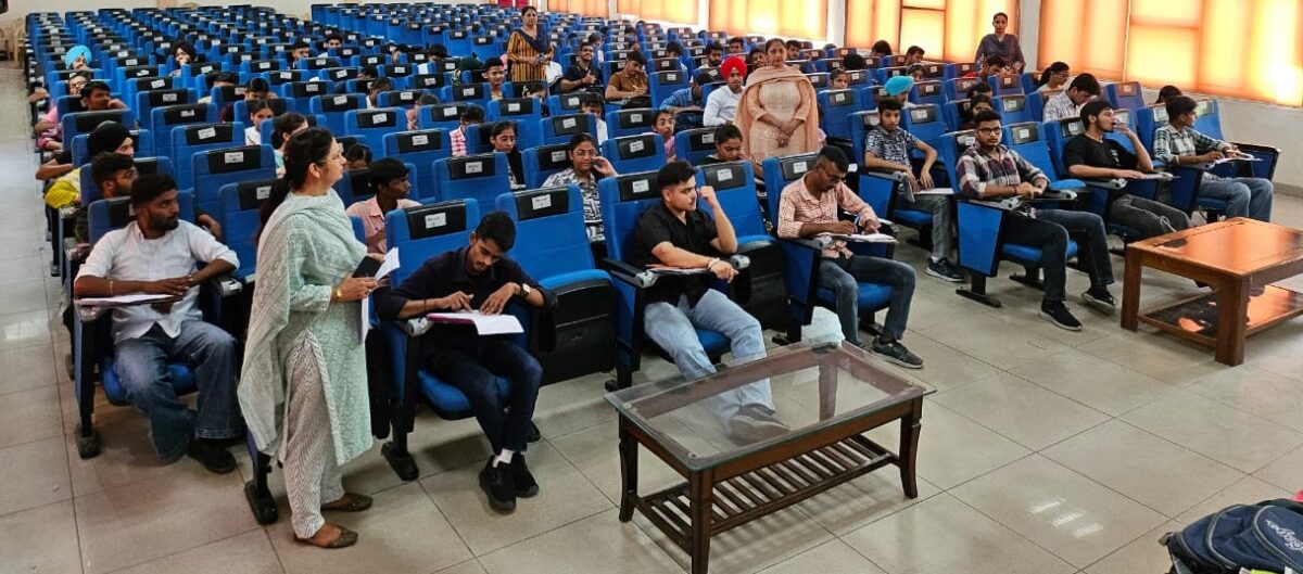 To commemorate 90th anniversary of RBI, Govt Bikram College organised RBI Quiz for students